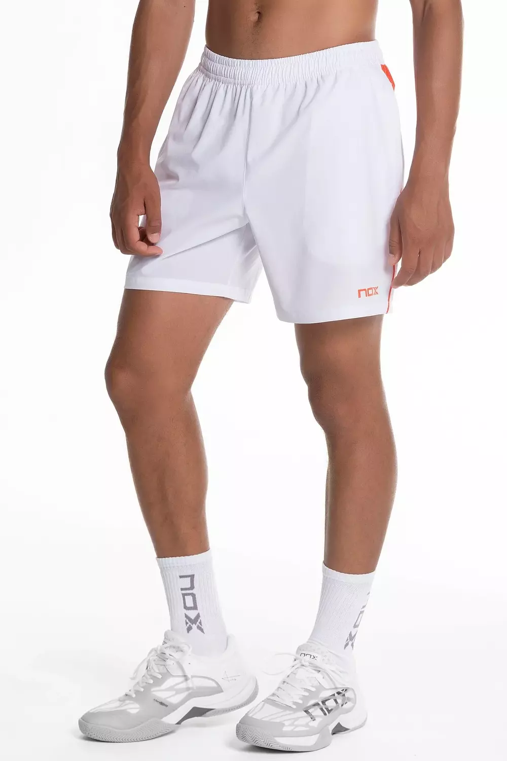 Nox Padel Shorts TEAM - White 2