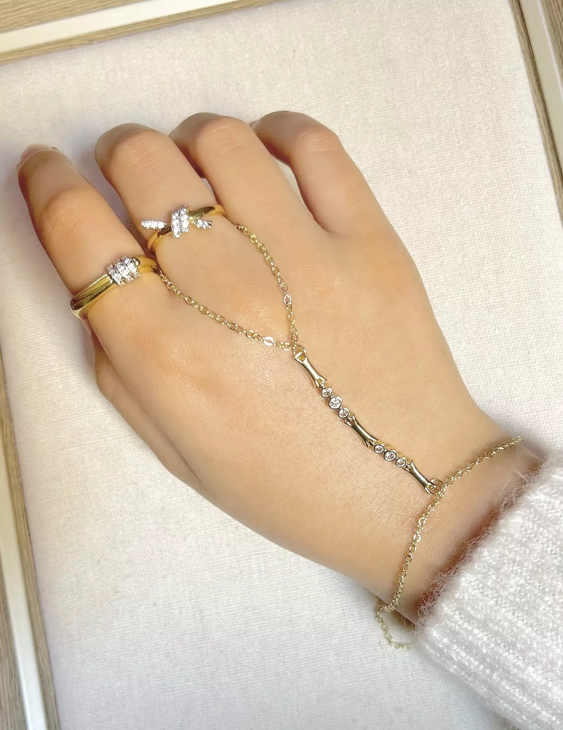 Bones Hand Chain  image