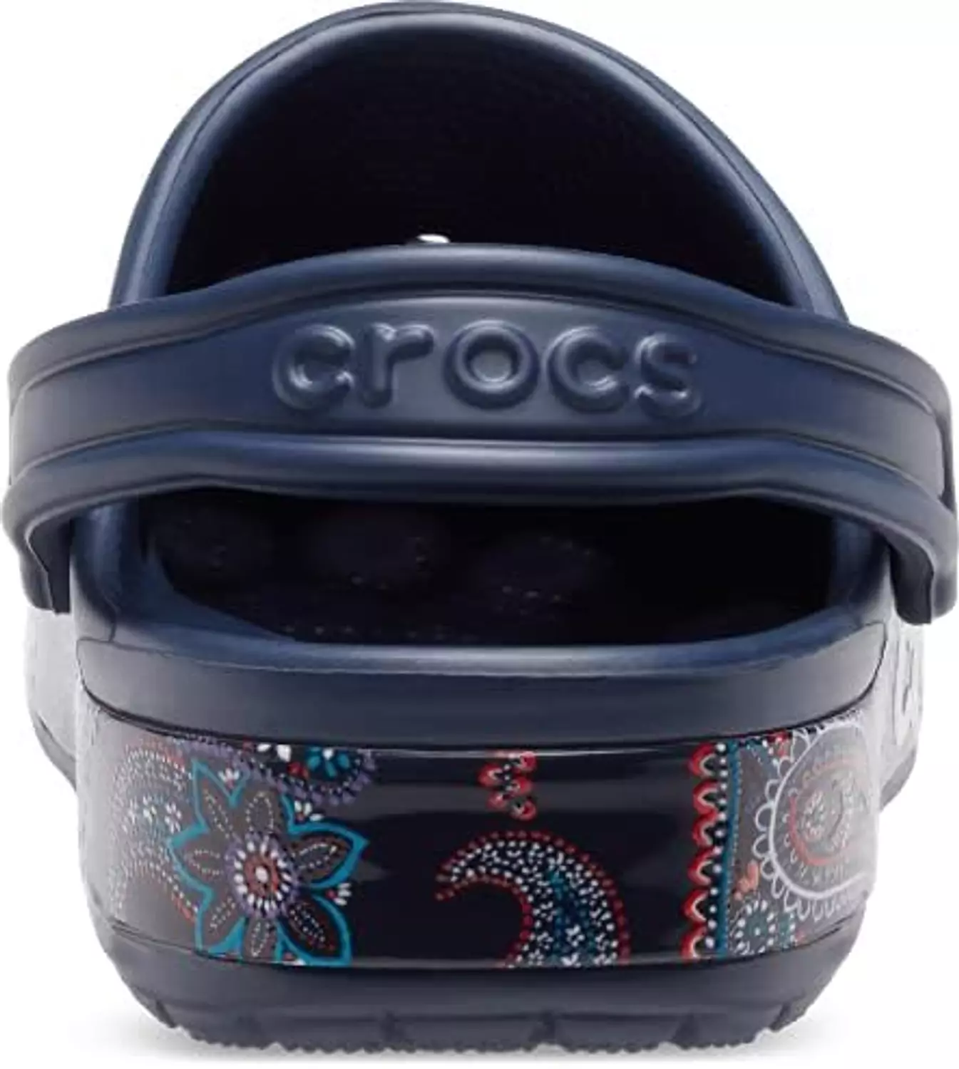 Crocs Bayaband graphic navy clog 4
