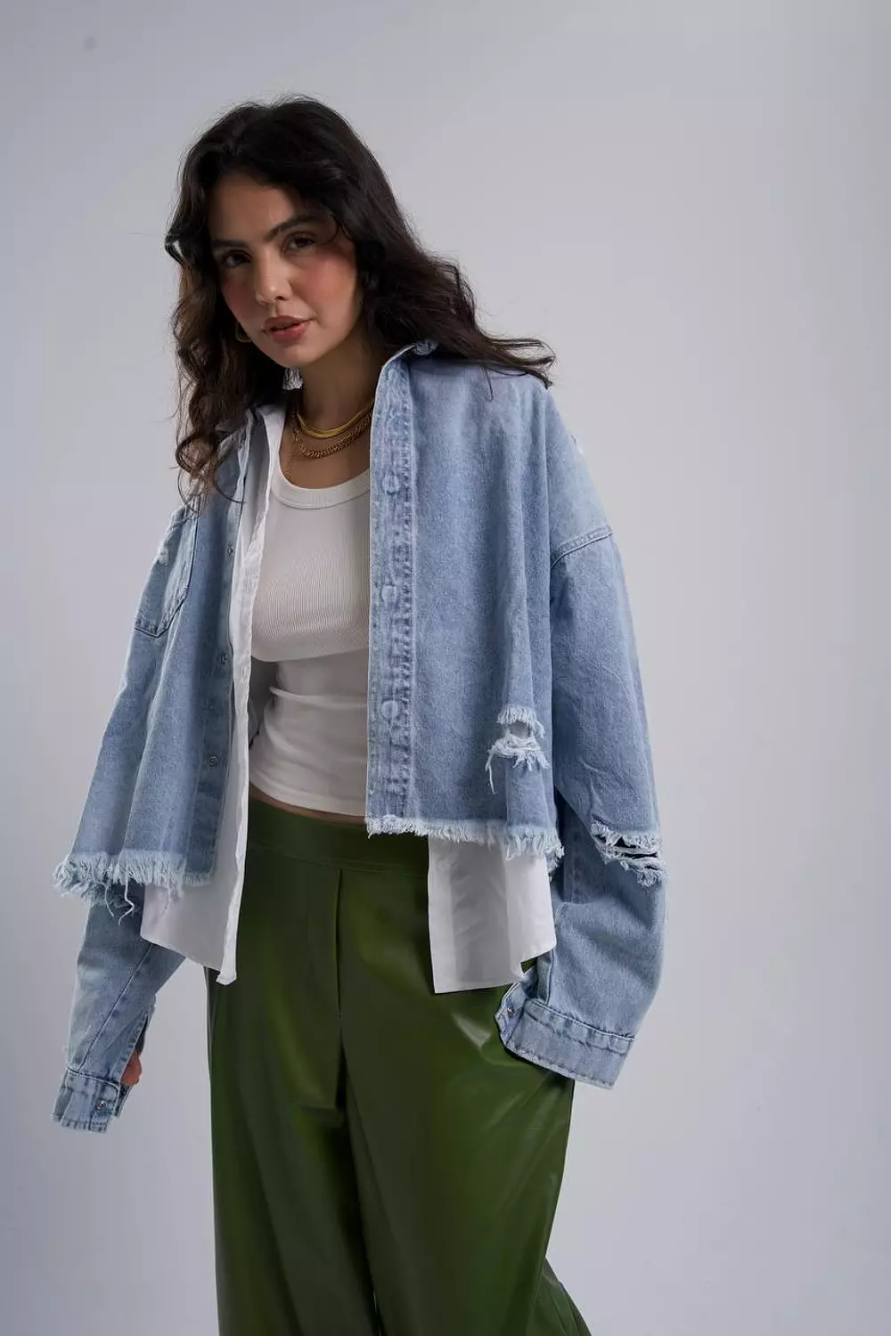 Cutting cropped jacket  8