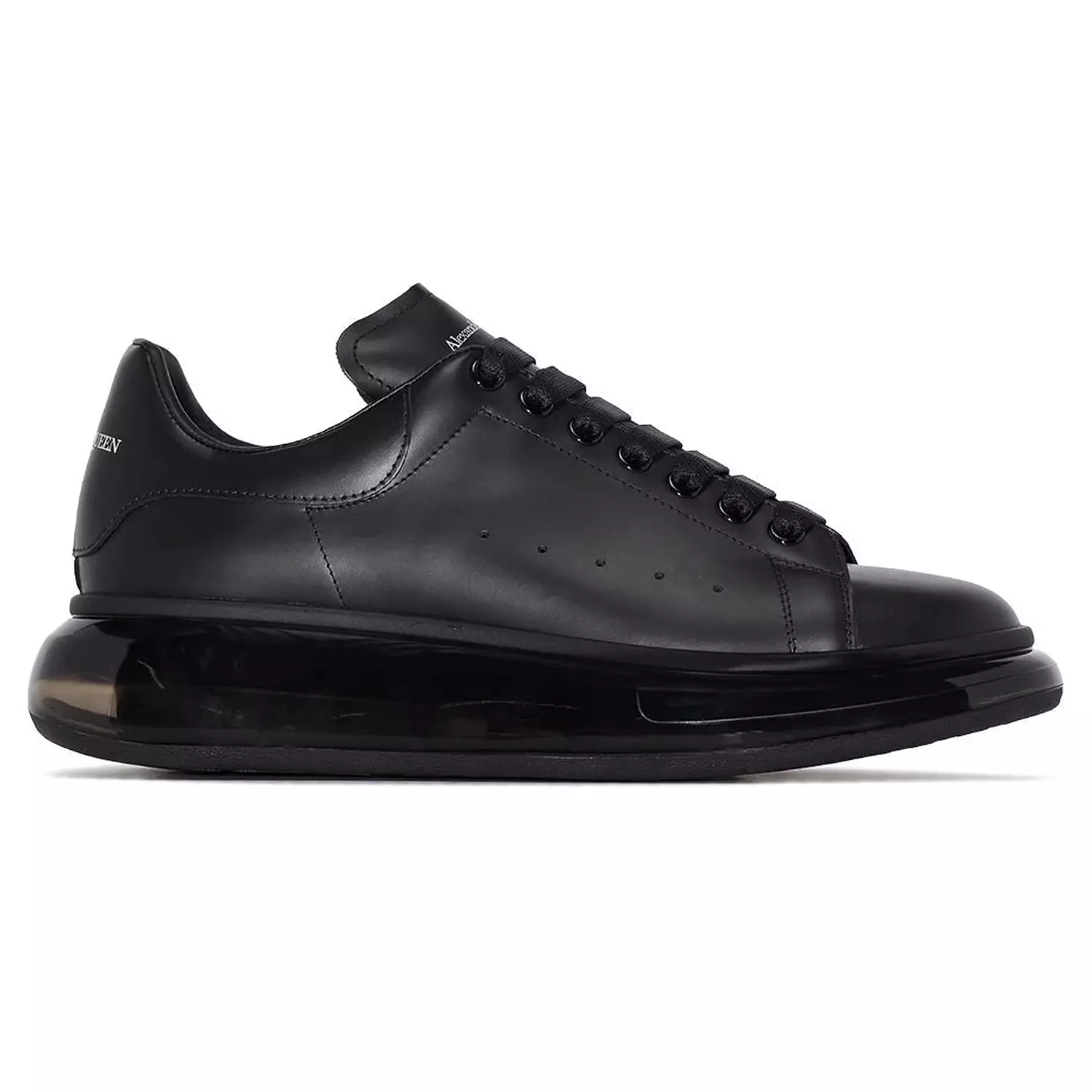 Alexander Mcqueen Raised Sole Black Bubble Sneaker 1