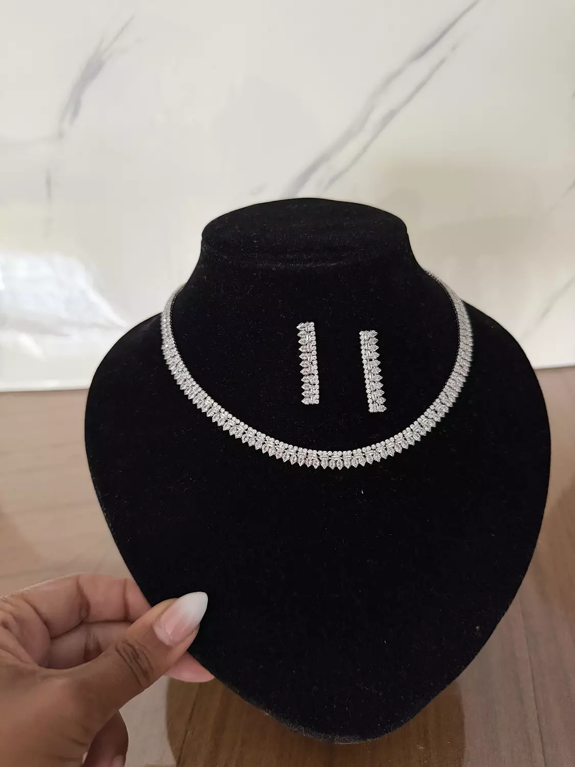 Thick tennis Zircon set image