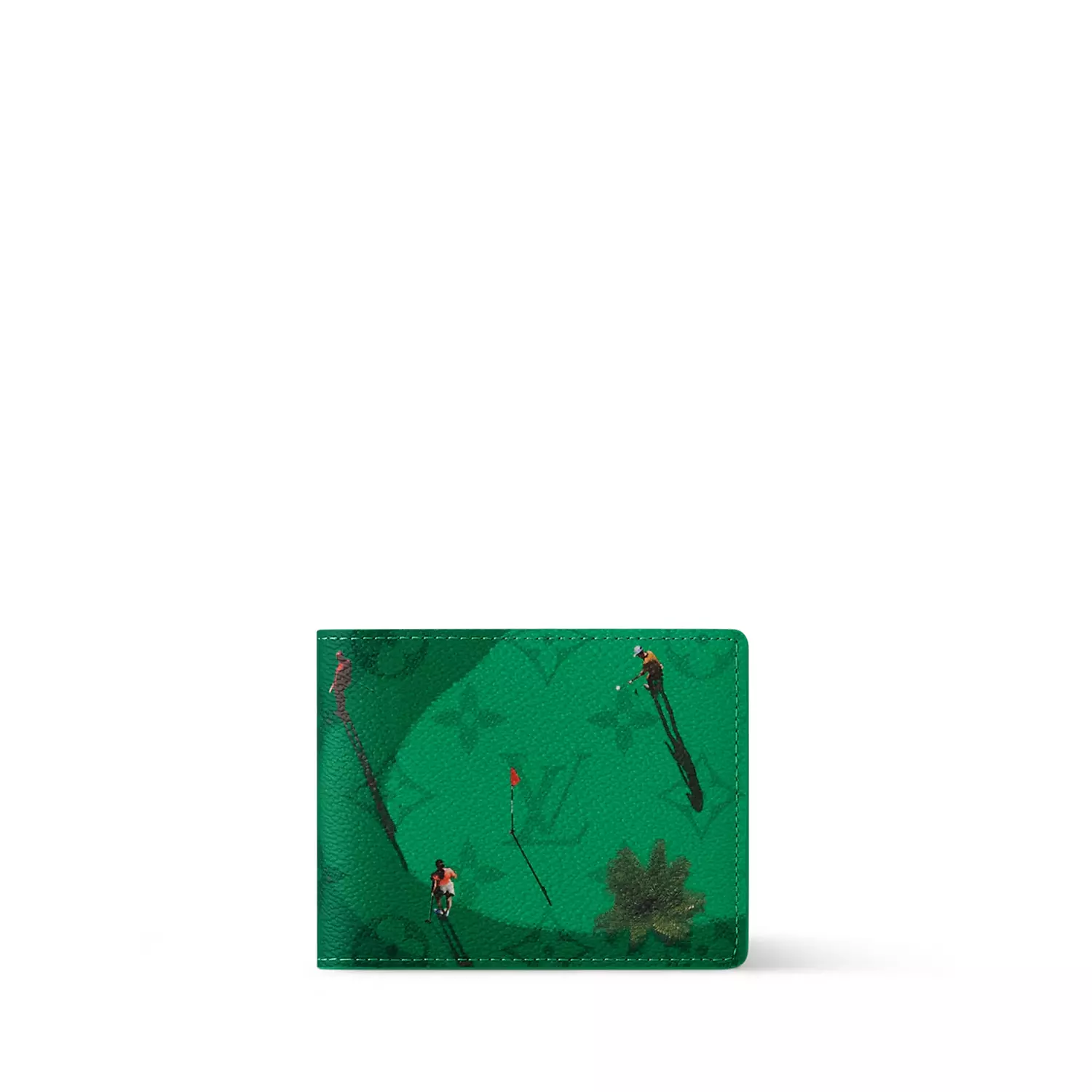 Louis Vuitton Golf Slender Wallet in Green image