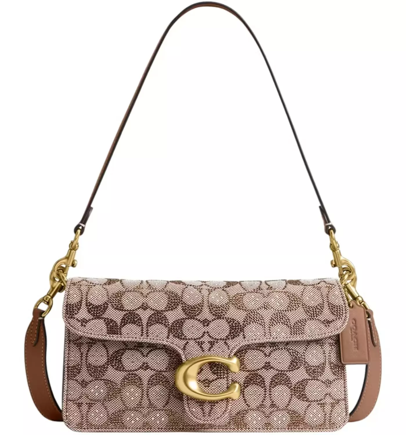 Coach Tabby signature Canva Rhinestones image