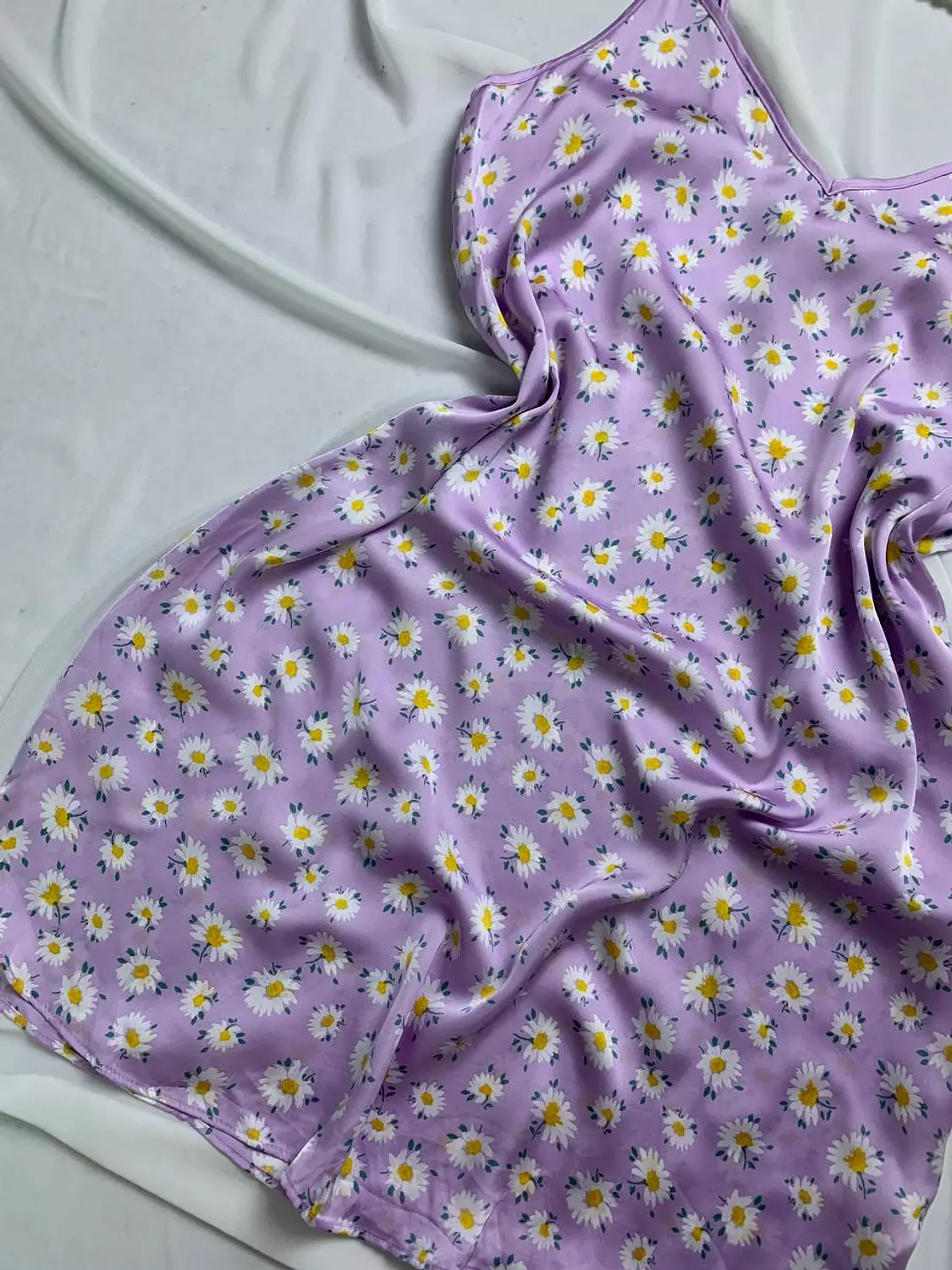 Floral silky satin lingerie from primark hover image