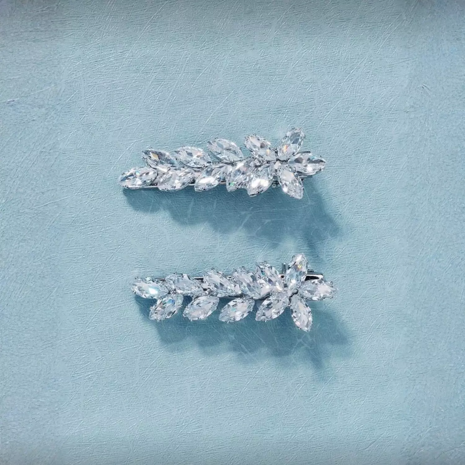 Bling Bling Wedding Season 2 Pc Hair Clips Set image