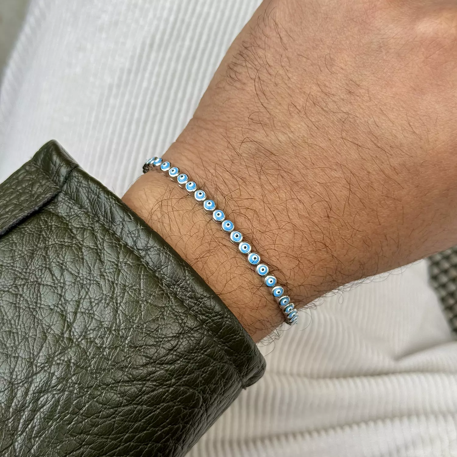 Devil Eye Tennis Bracelet image