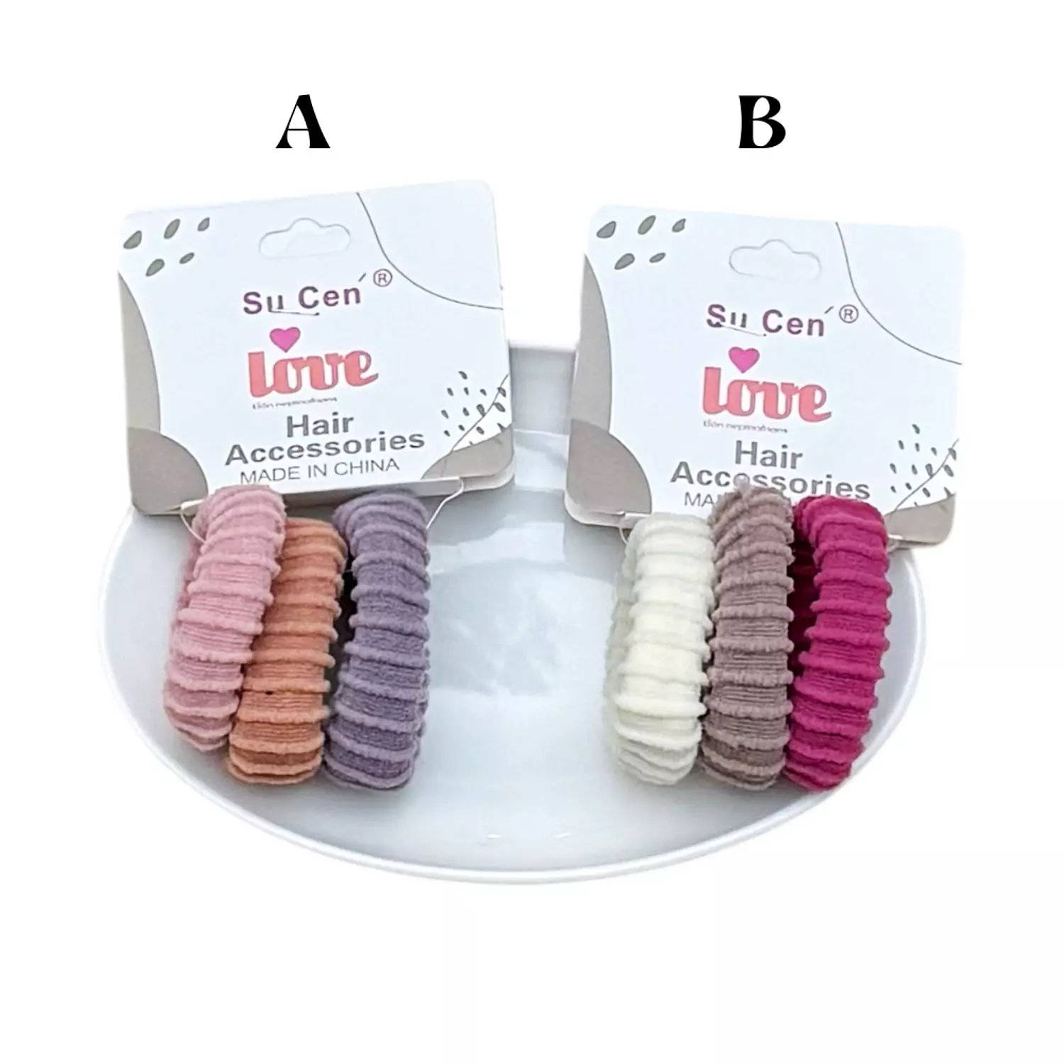 Triple Twist 3 Pc Hair Ties Set image