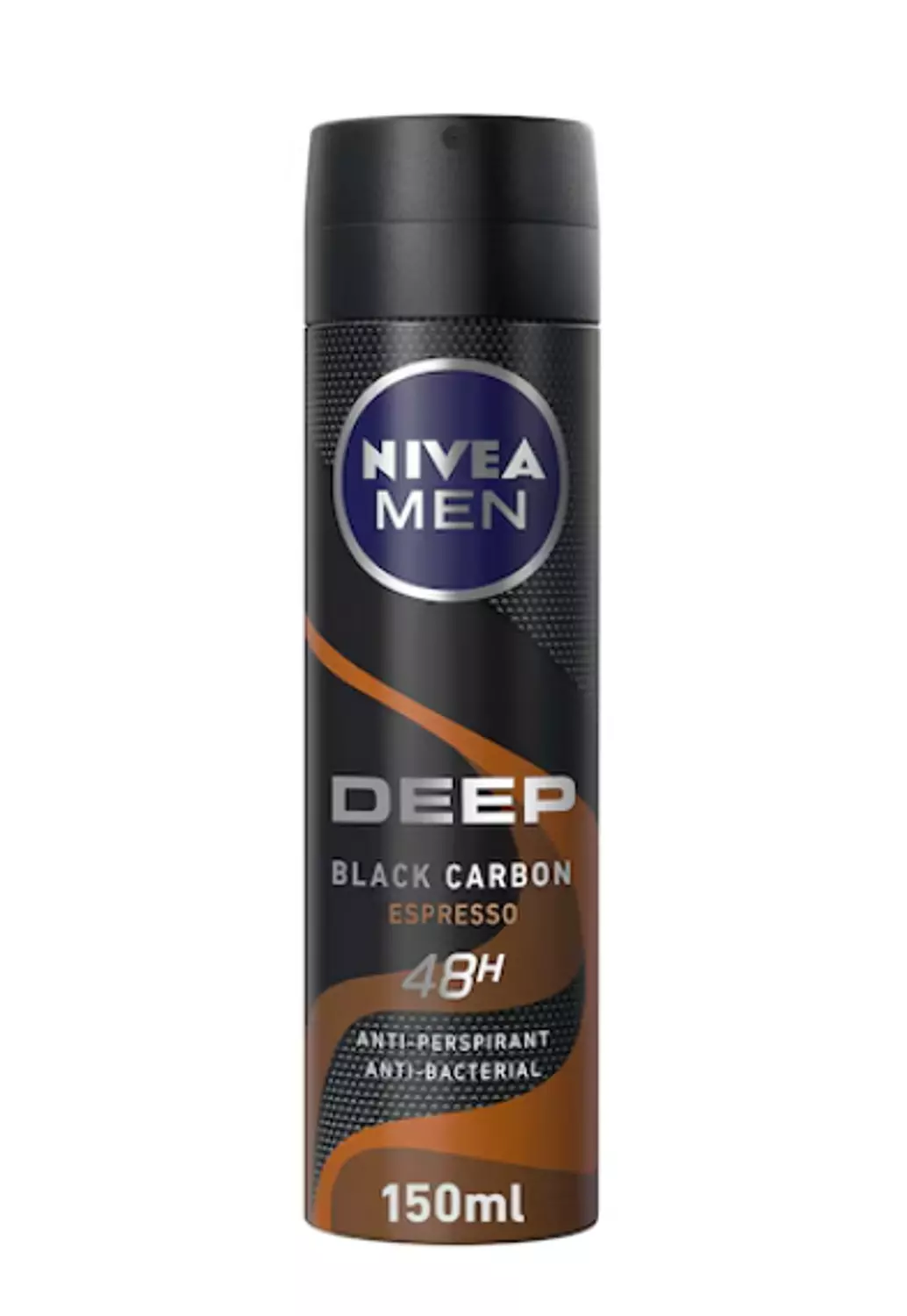 OFFER - NIVEA DEEP BLACK CARBON ESPRESSO SPRAY FOR MEN 150 ML 20% OFF image