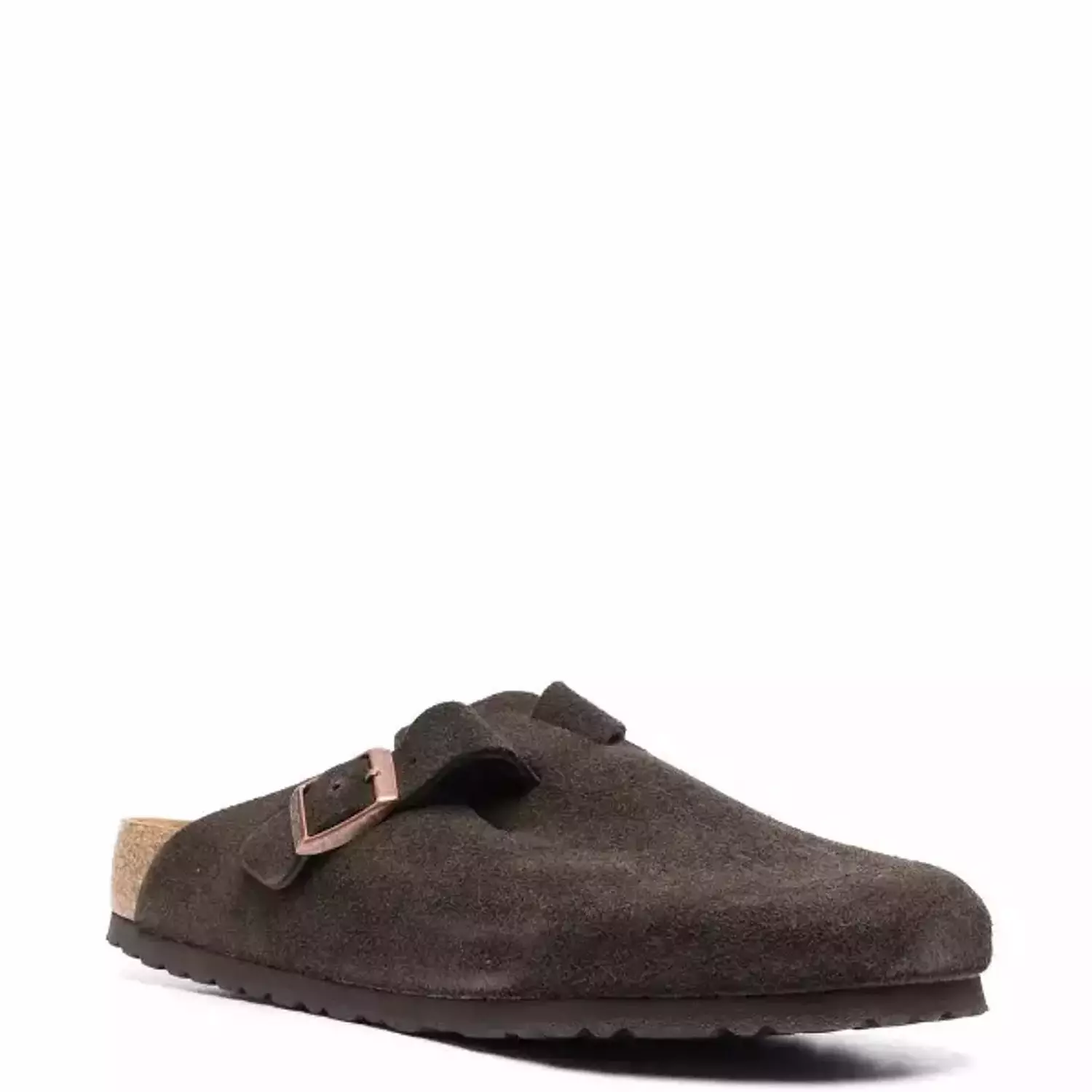 Birkenstock Boston Suede Mocha hover image