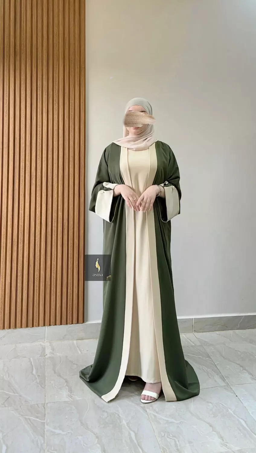 Olive Asma Abaya 3
