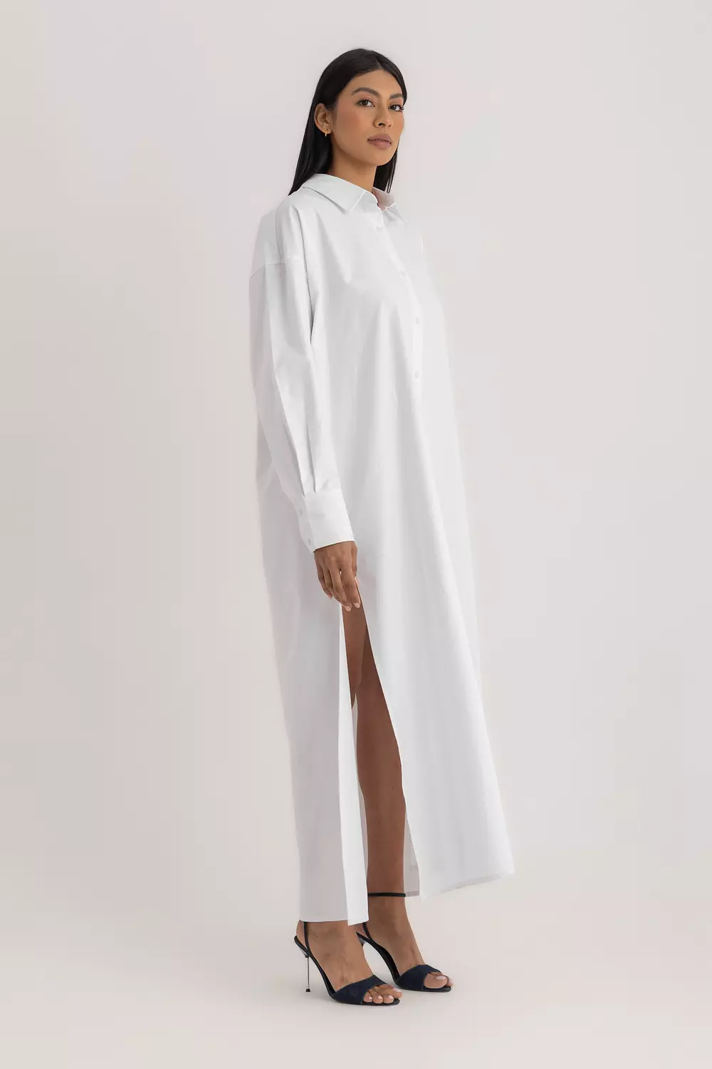 The Liza  Oxford Maxi Shirt 1