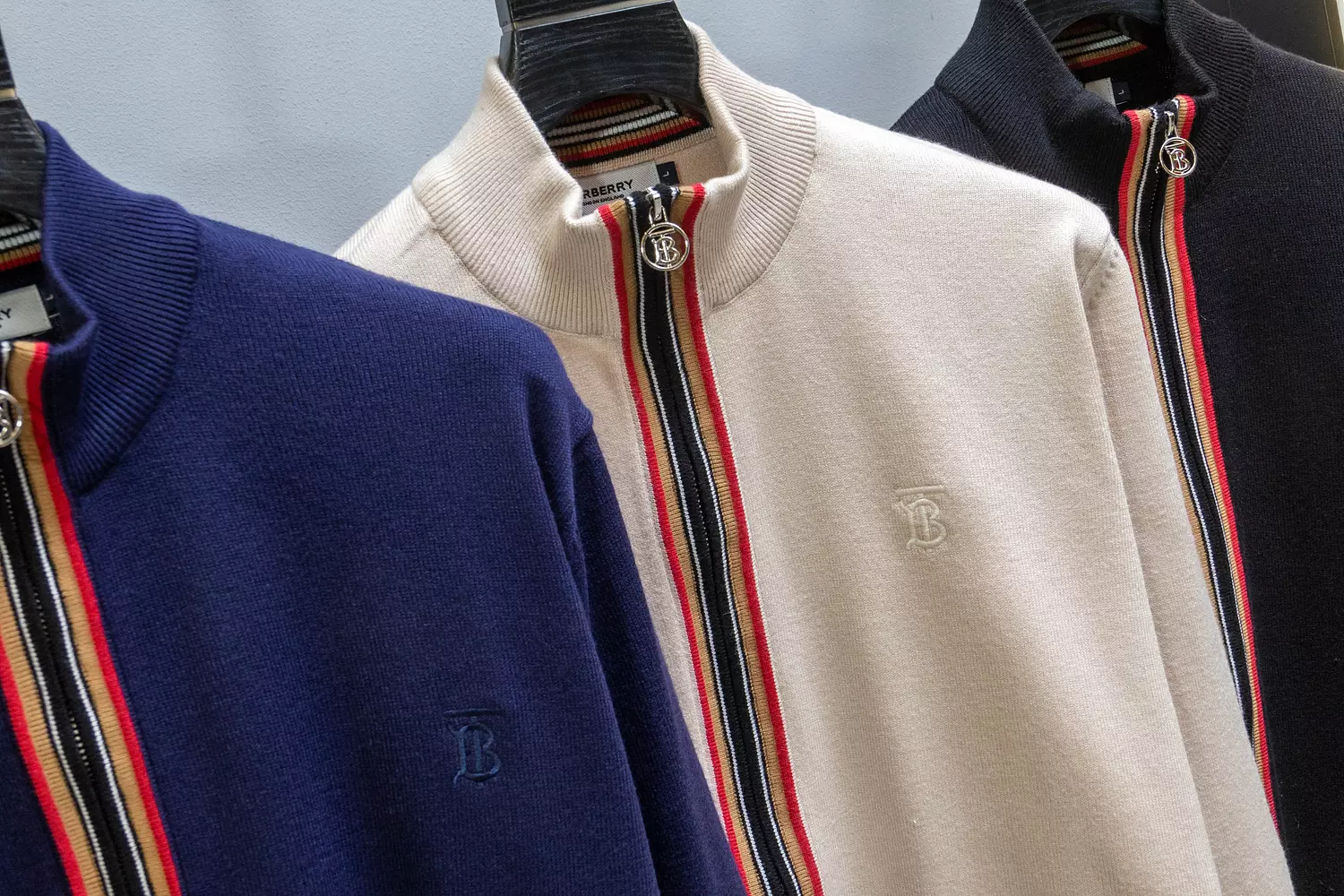 BURBERRY FULL ZIPPER PULLOVER / 1549 15