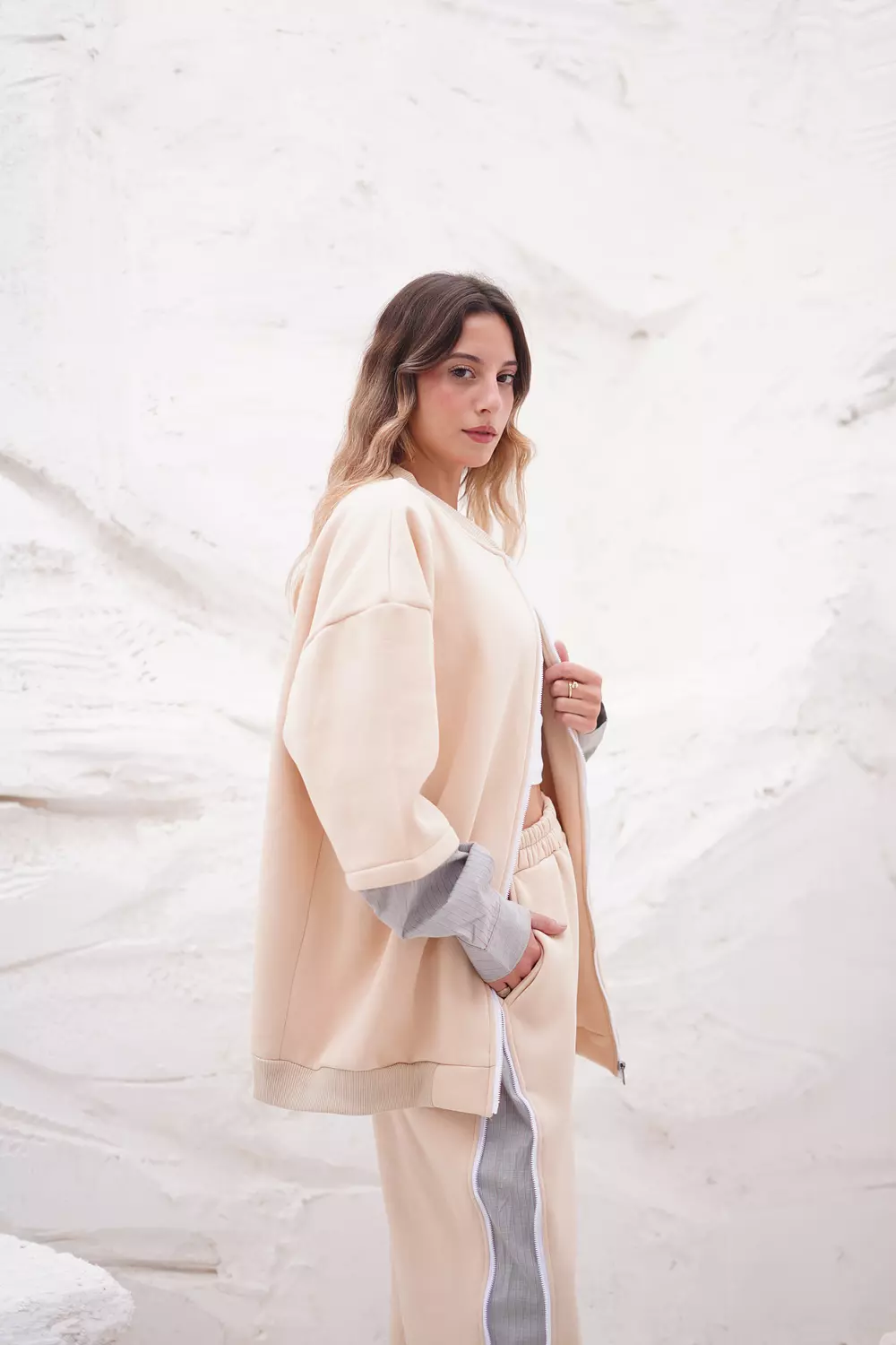 The melton sweatshirt  1