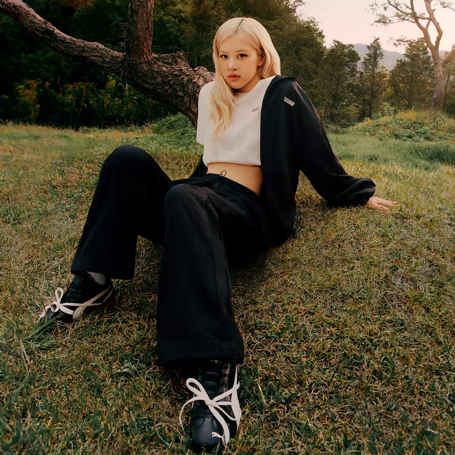 PUMA x ROSÉ Speedcat Black-Warm White 7