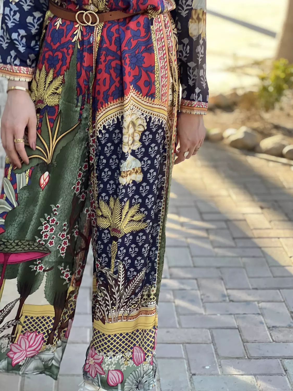 Indi pattern jumpsuit  image