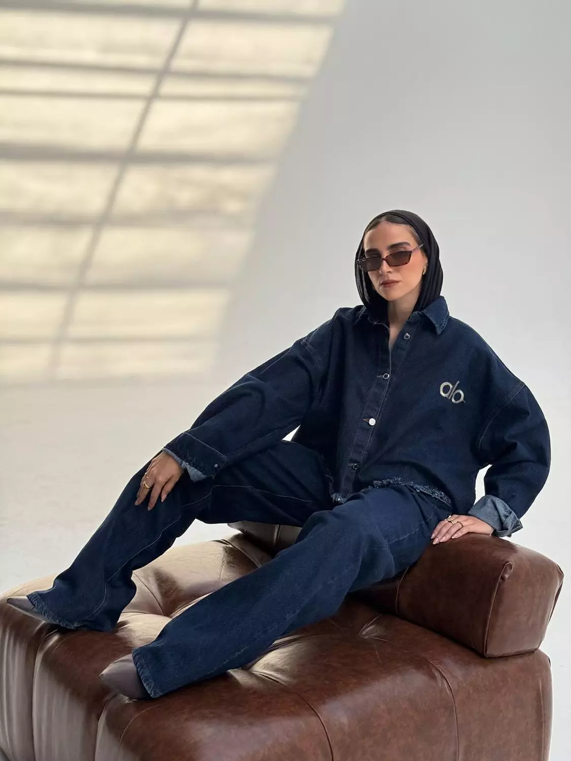 Cropped denim set  6