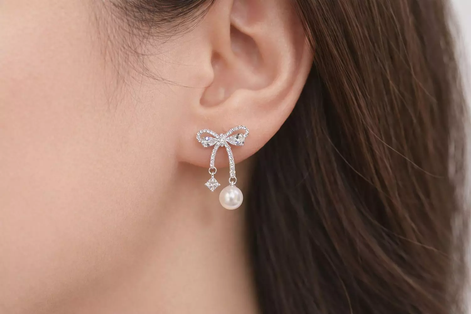 Silver Earrings Funke image