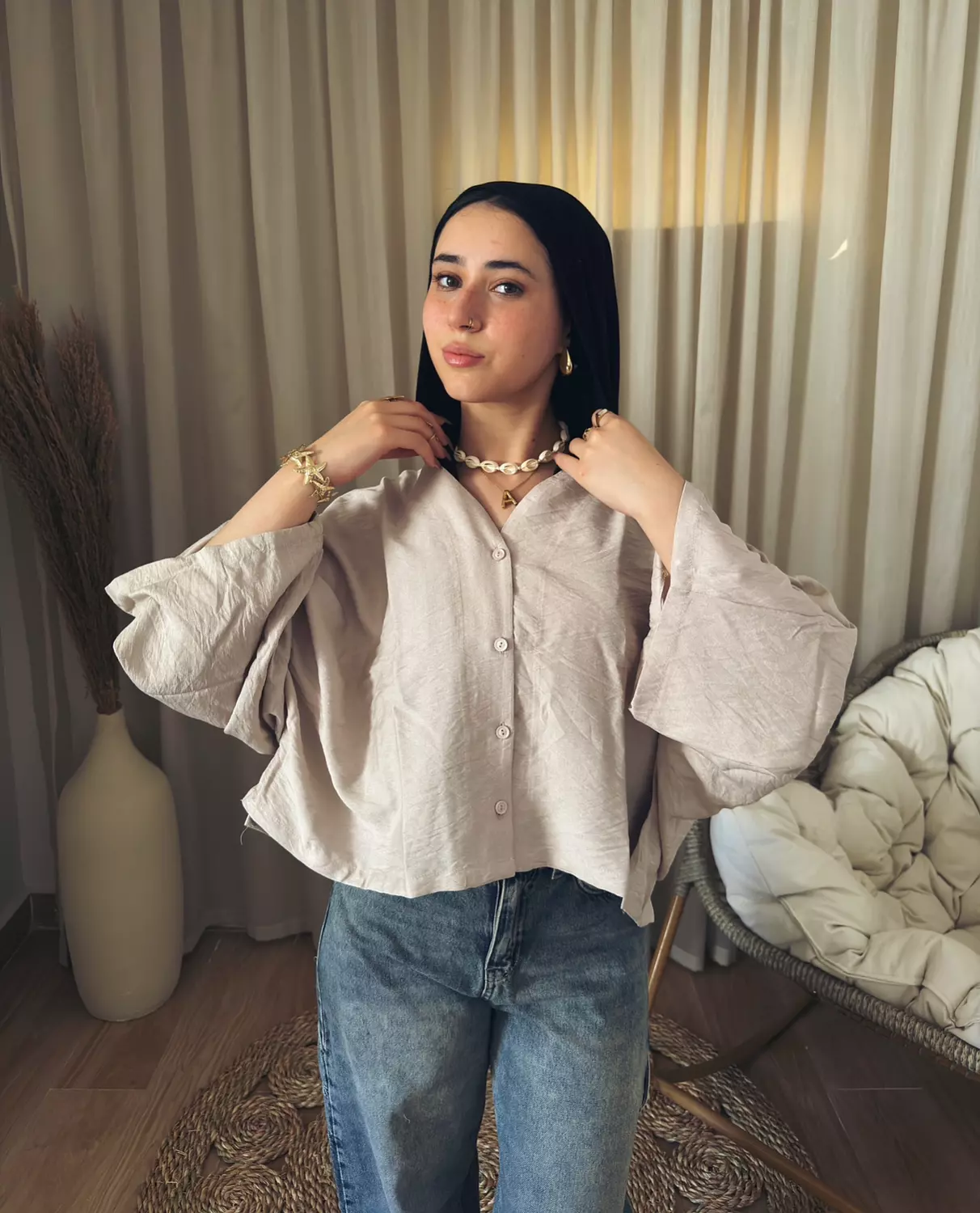 Sunset flare shirt  2
