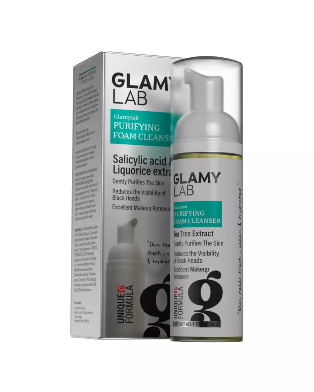 Glamy Lab Purifying Gel Cleanser - 150 ml  hover image