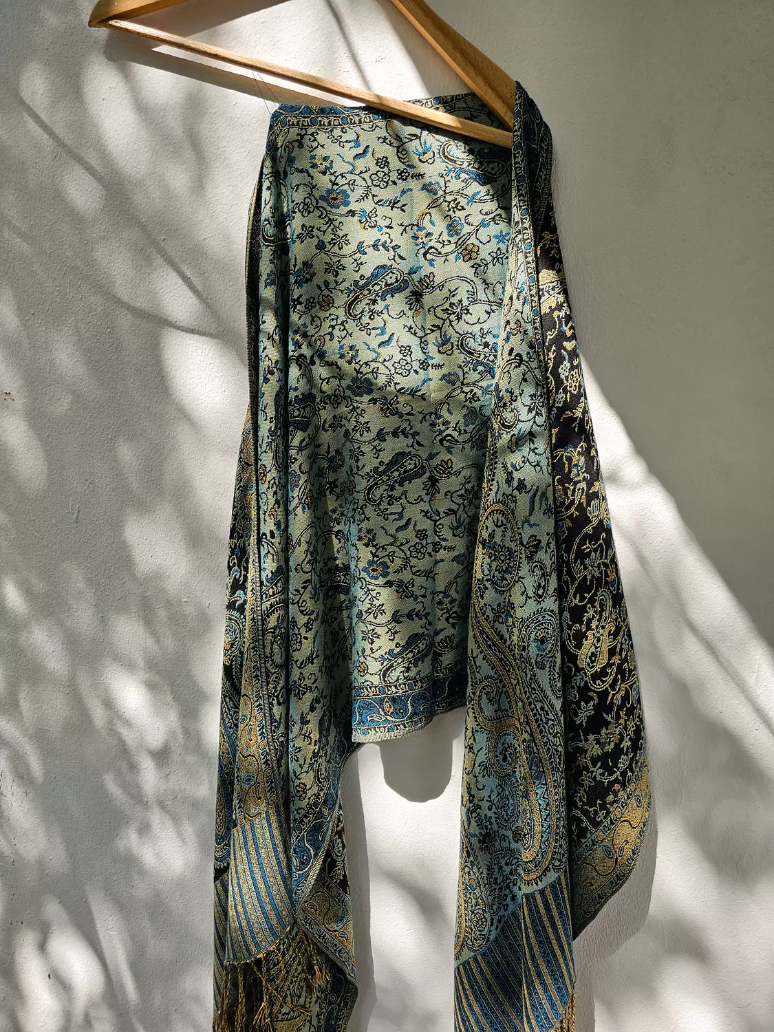Black/blue Pashmina  hover image
