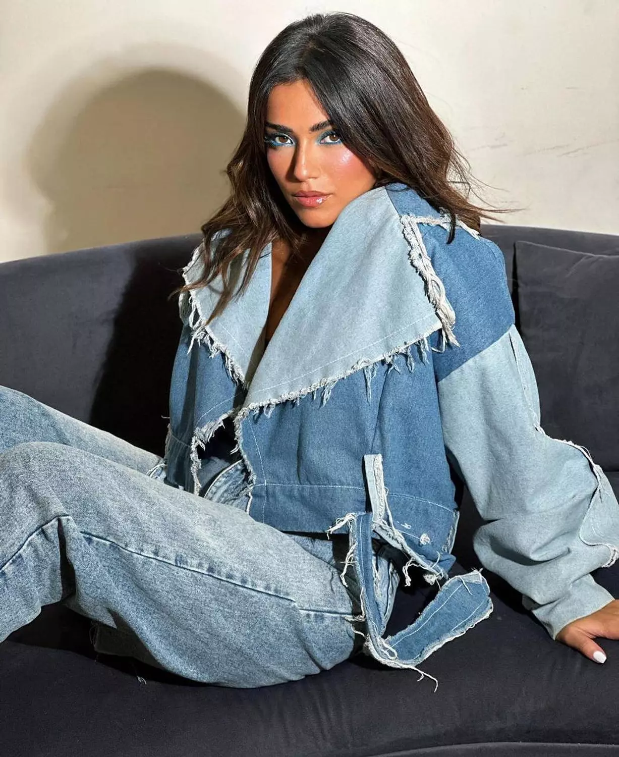 Mixed colour jacket  image