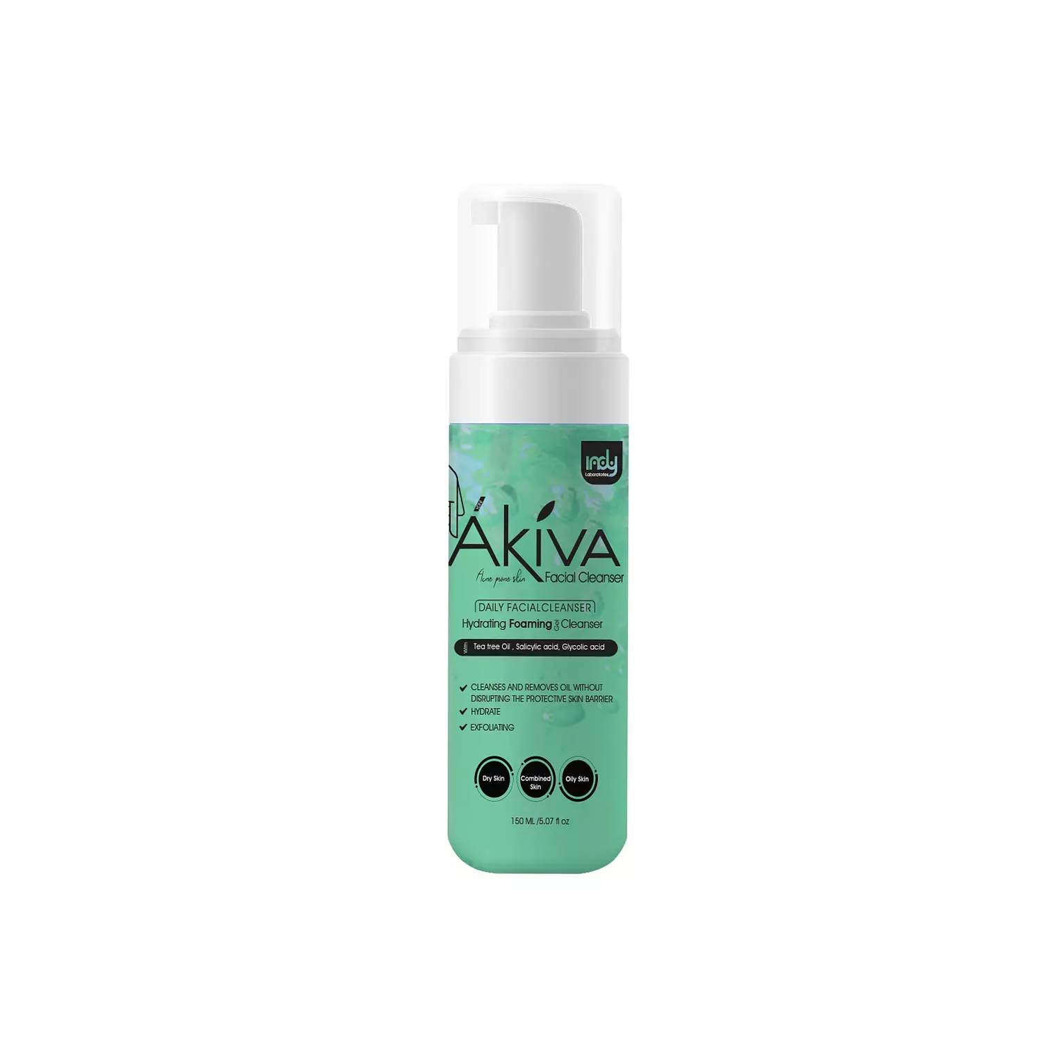 Akiva Acne Foaming Facial Cleanser image