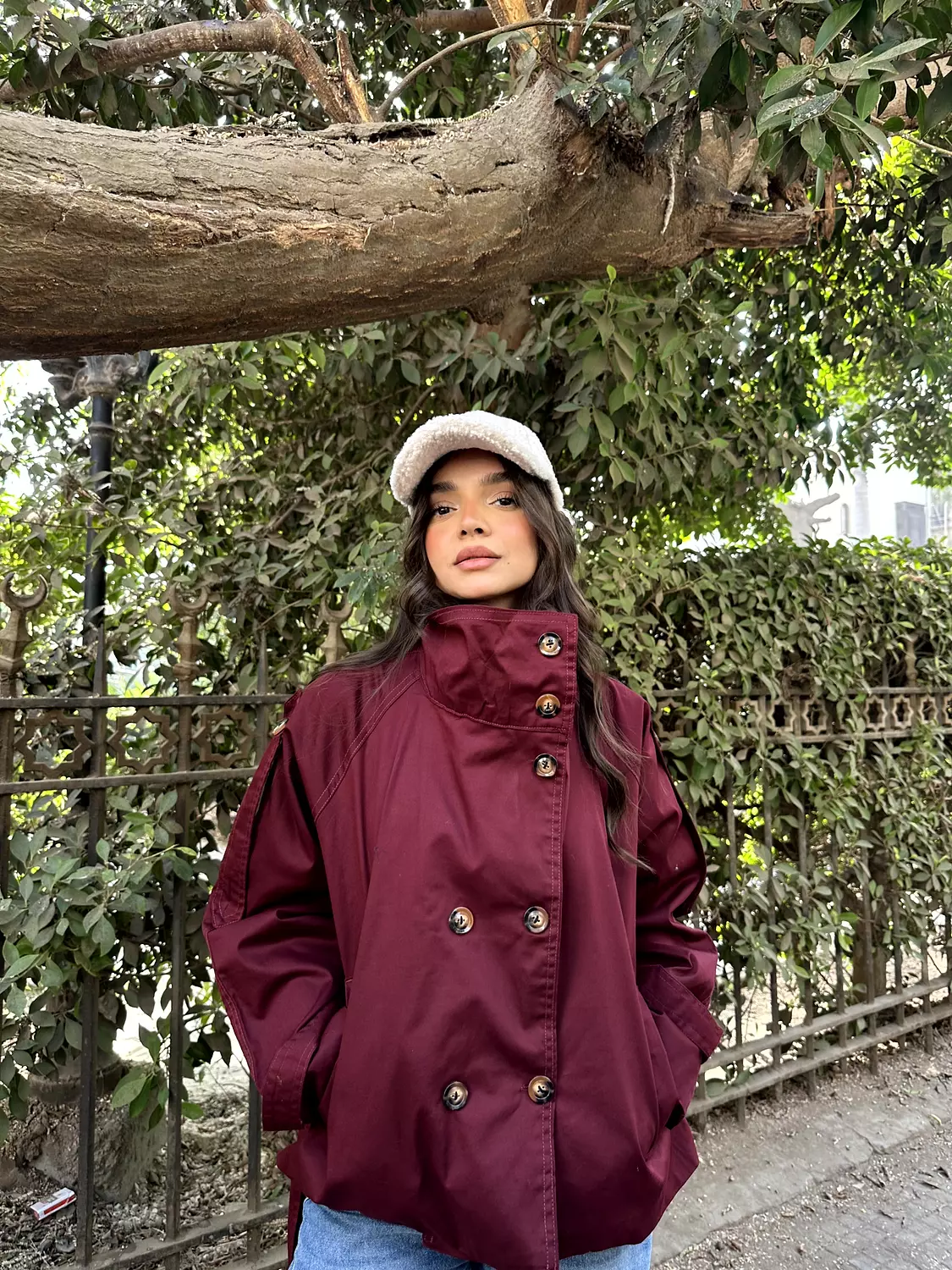 Cropped Trench Coat 15