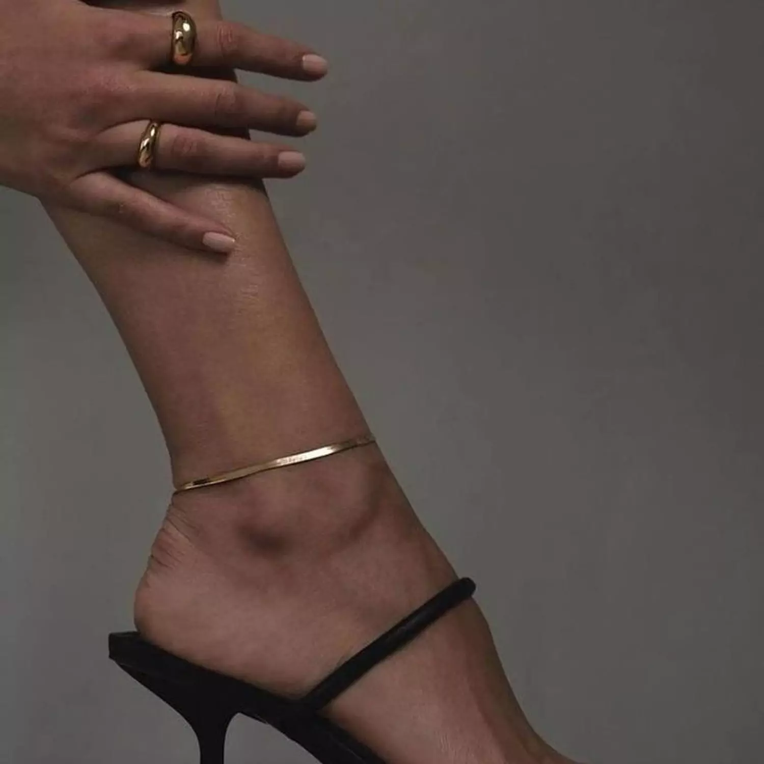 Snake chain anklet  image