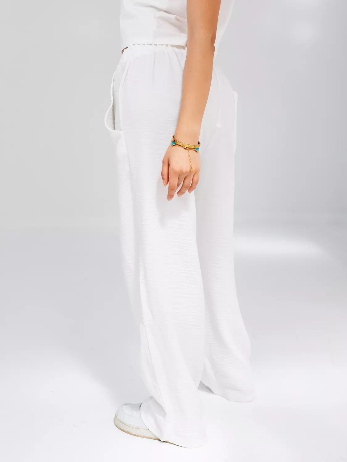 Linen Pants | White 4