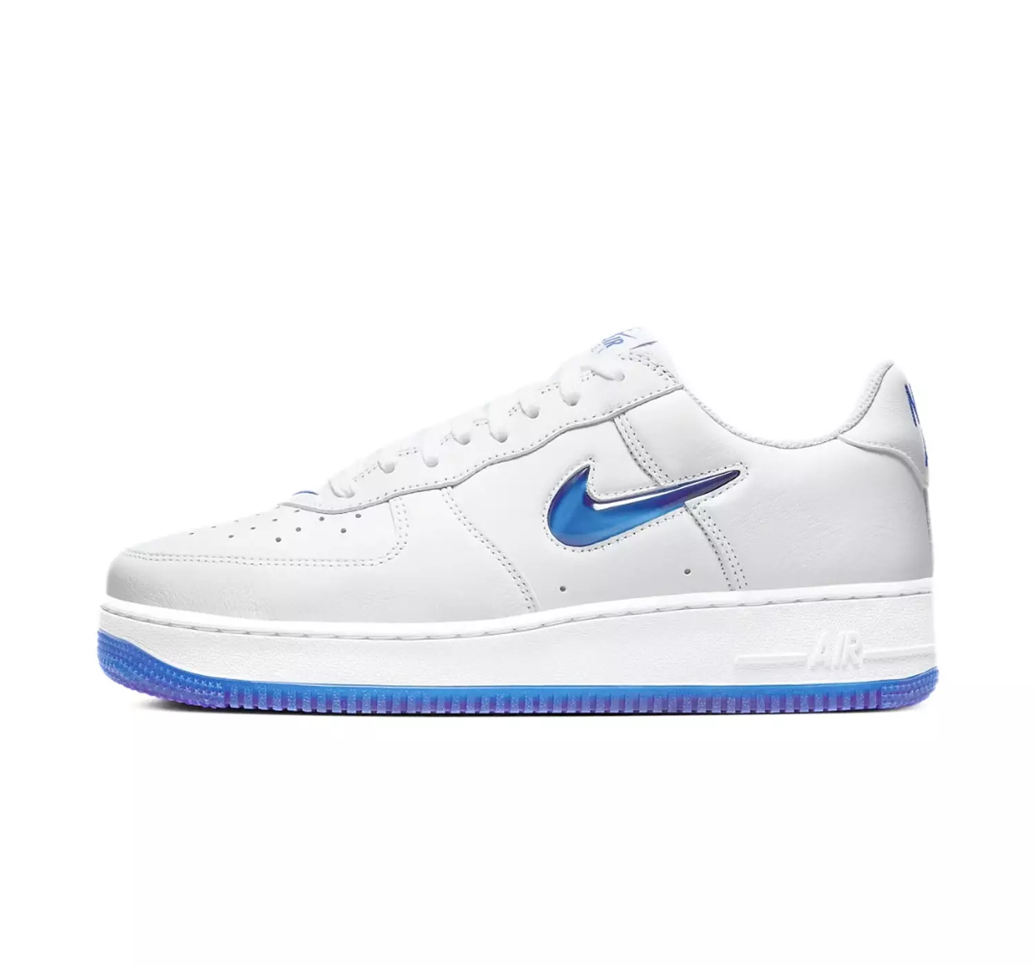 Air Force 1 Jewel 'Color of the Month - White Hyper Royal' 1
