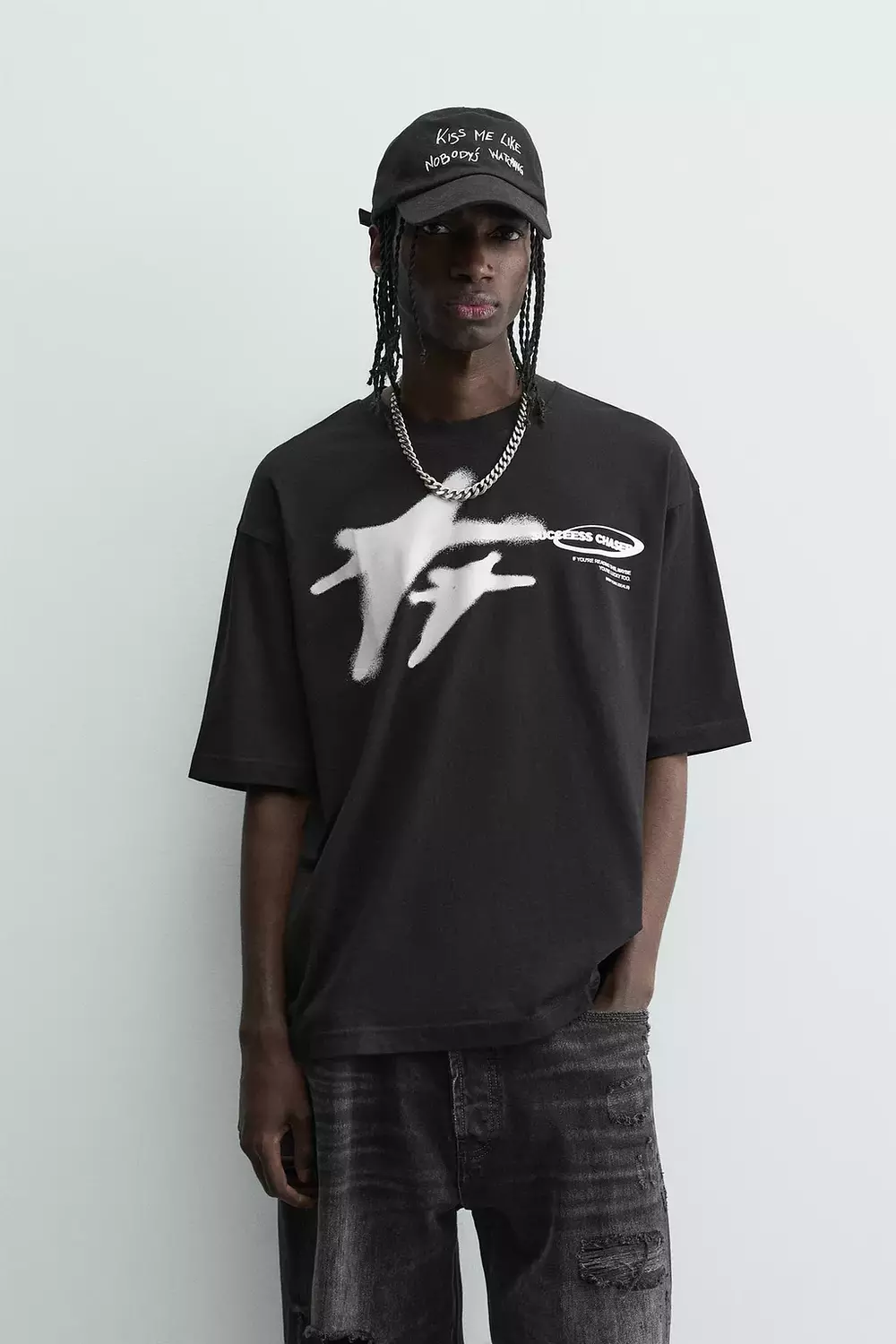 Zara Skyline Graphic Tee 1