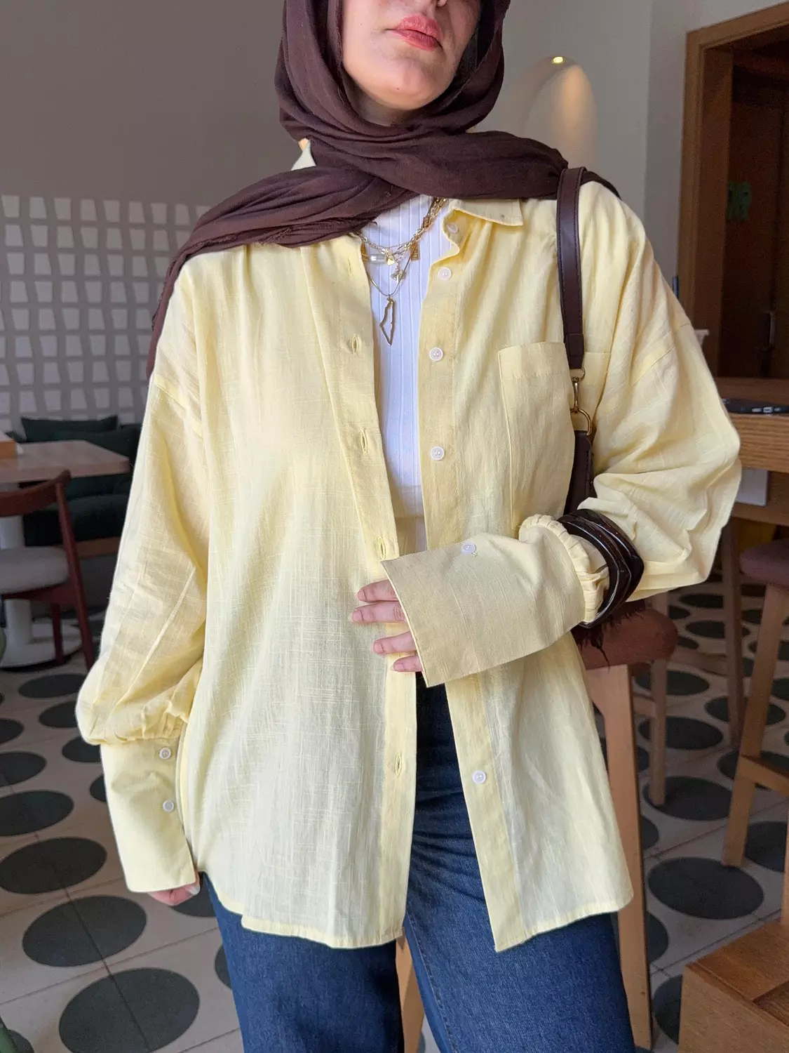 _ Ella oversize chemise✨🤎_ 6