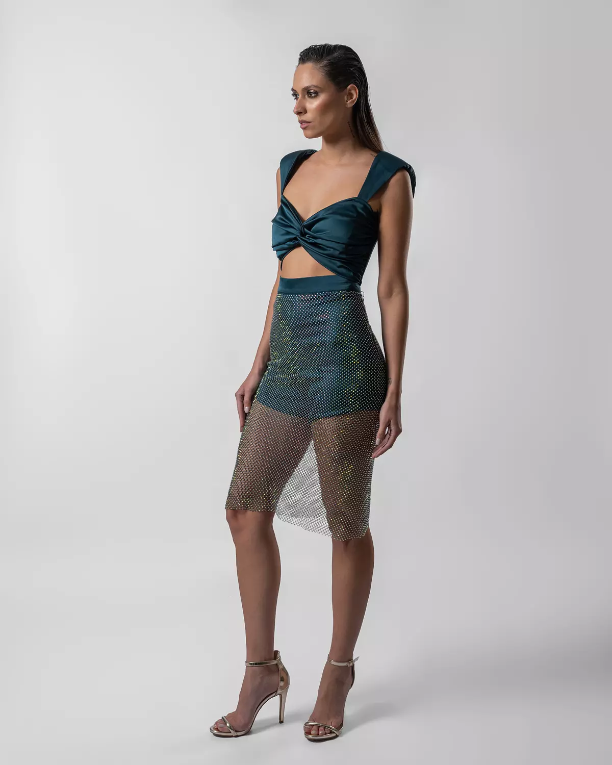 Striking Petrol-blue Set hover image