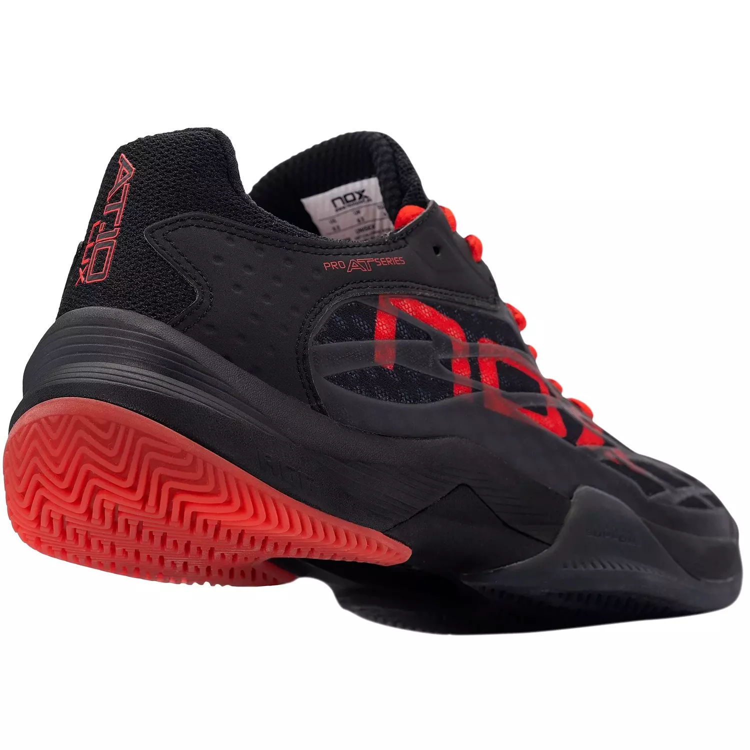Nox AT10 Lux Shoes Black/Red 2025 6