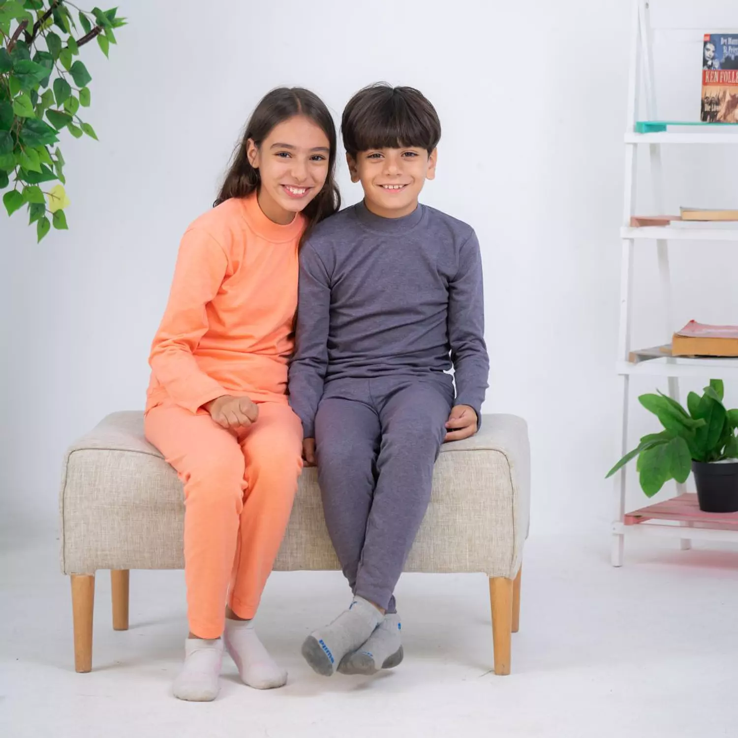 Kids Half Neck Thermal Set (From 5 to 9 years) image