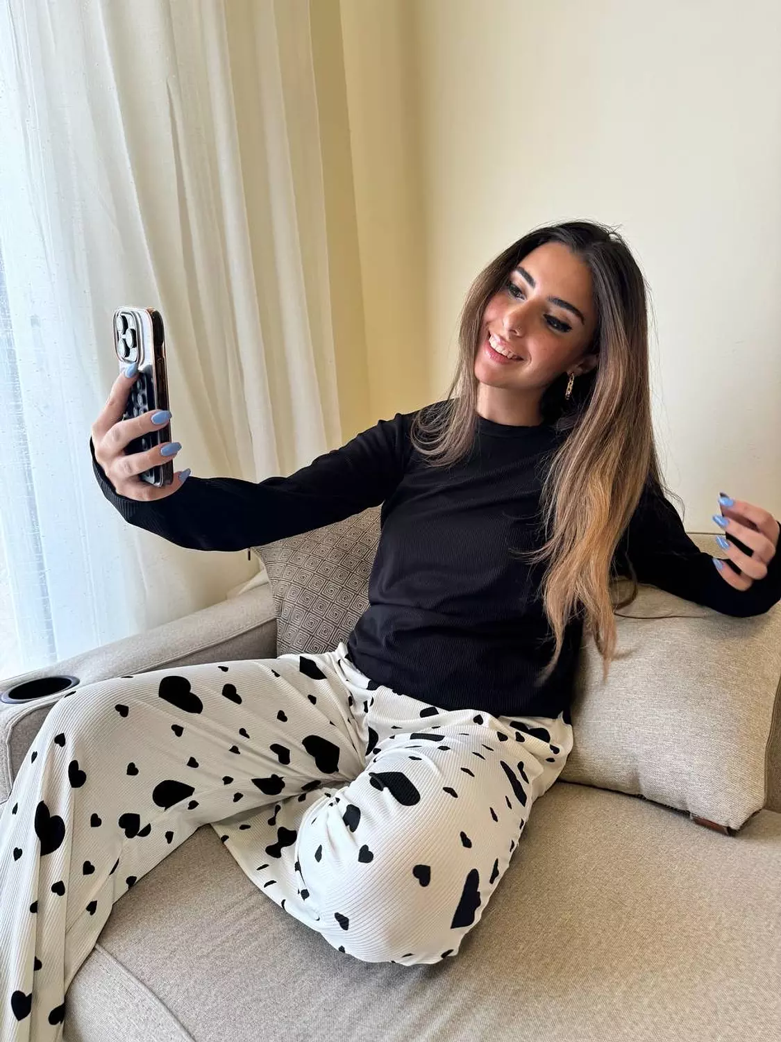 Hearts pjs 5