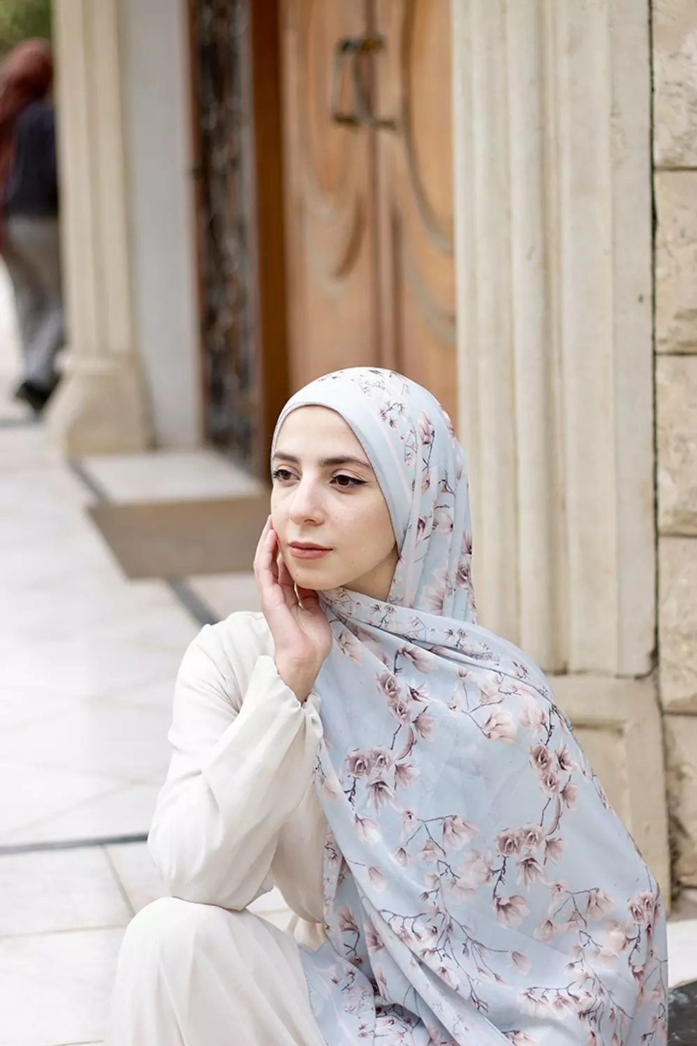 Serene in chiffon 5