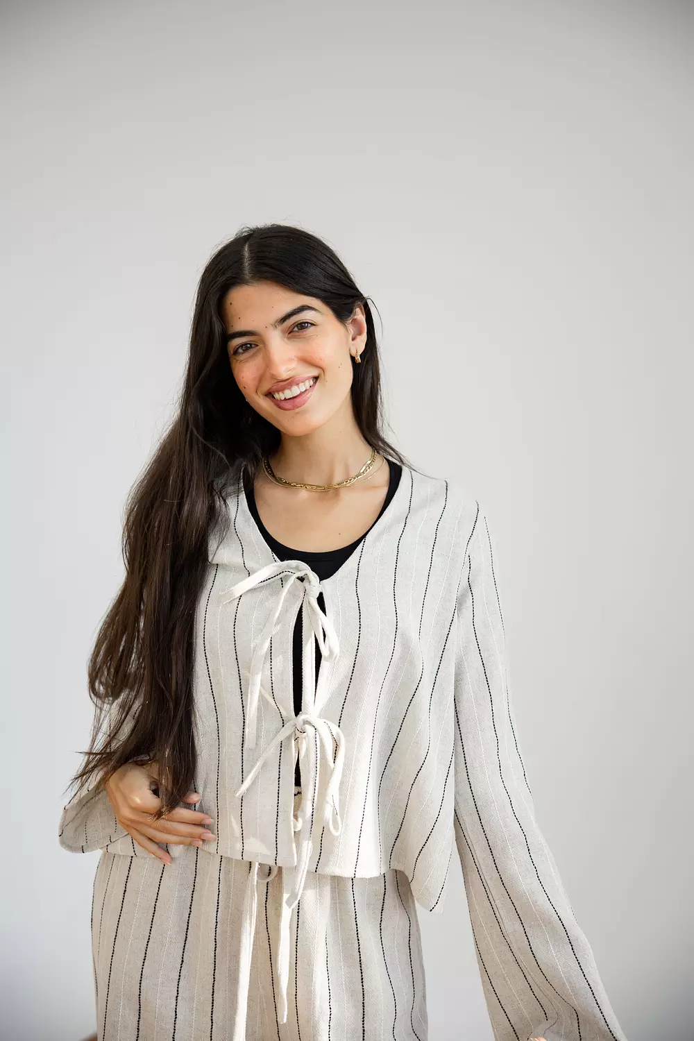 Striped Bows Shirt 1