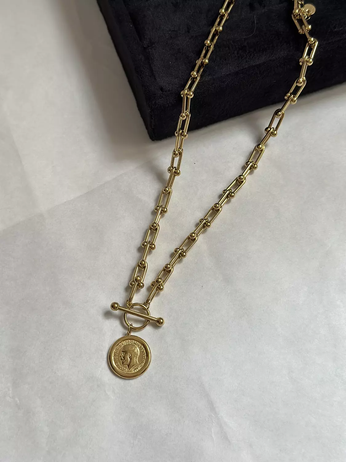 Tiffany coin necklace  2