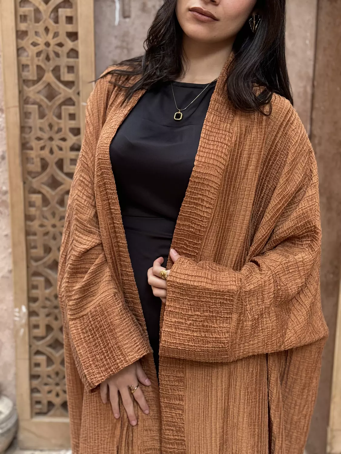 Corchet Plain Kaftan 6