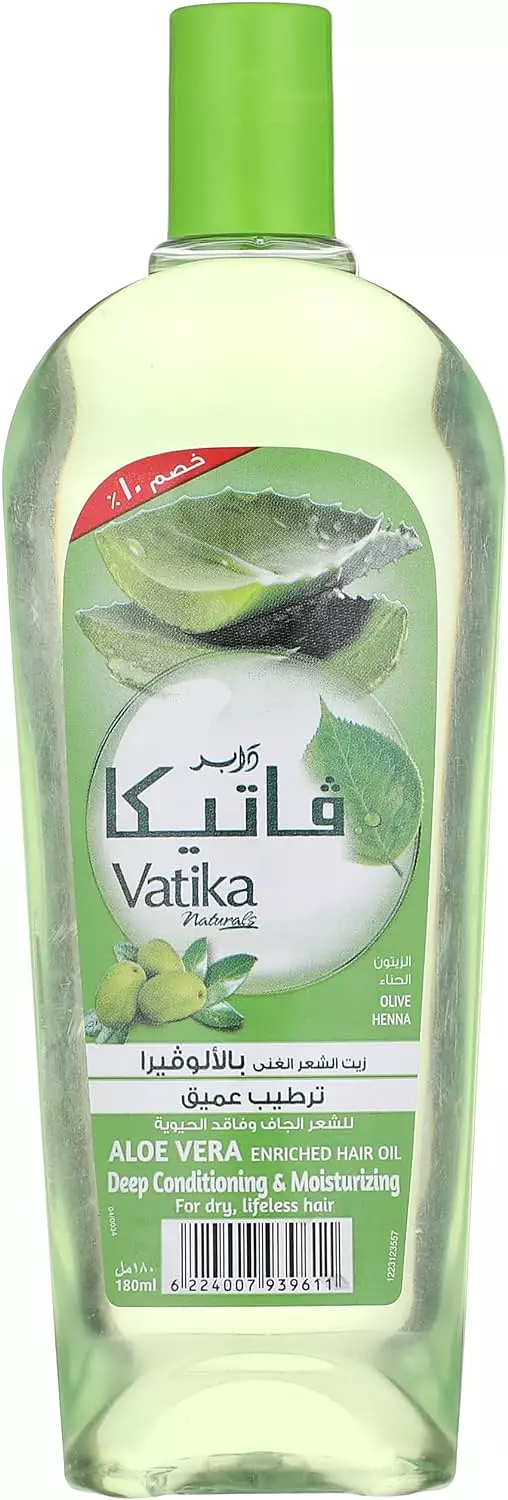 OFFER - DABUR VATIKA ALOE VERA HAIR OIL 180 ML 10% OFF image
