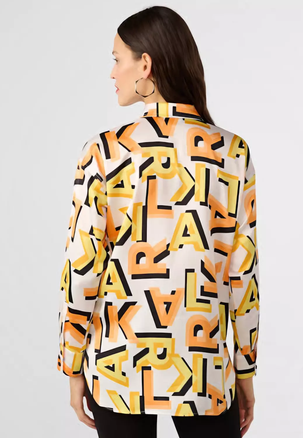 KARL Lagerfeld Paris monogram Blouse hover image