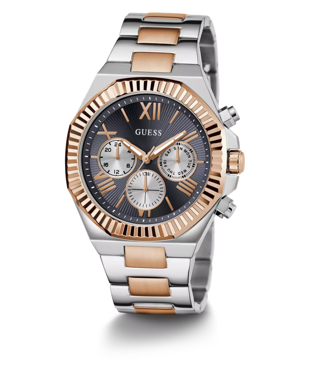 GUESS GW0703G4 Men's  Watch 2-Tone Stainless Steel Bracelet 4