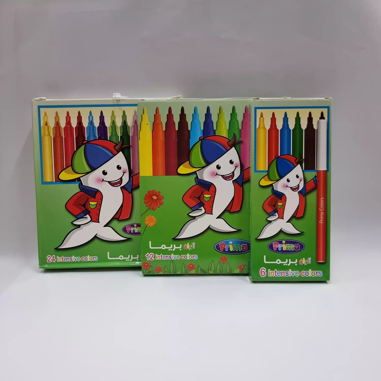 Prima Markers set colours (Felt pens) طقم الوان ماركار بريما image