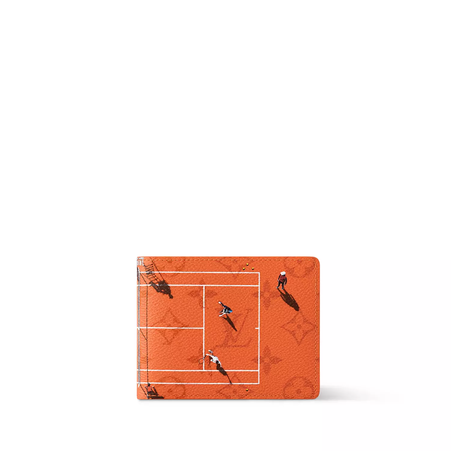 Louis Vuitton Tennis Slender Wallet in Brick Red canvas image