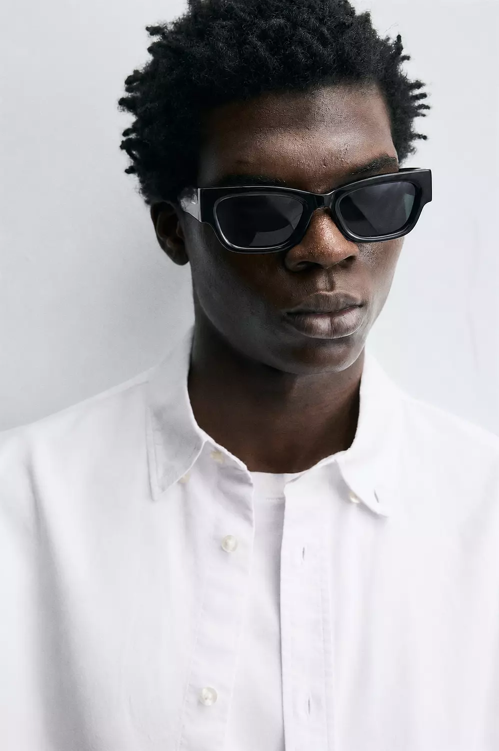 Washed Oxford shirt hover image