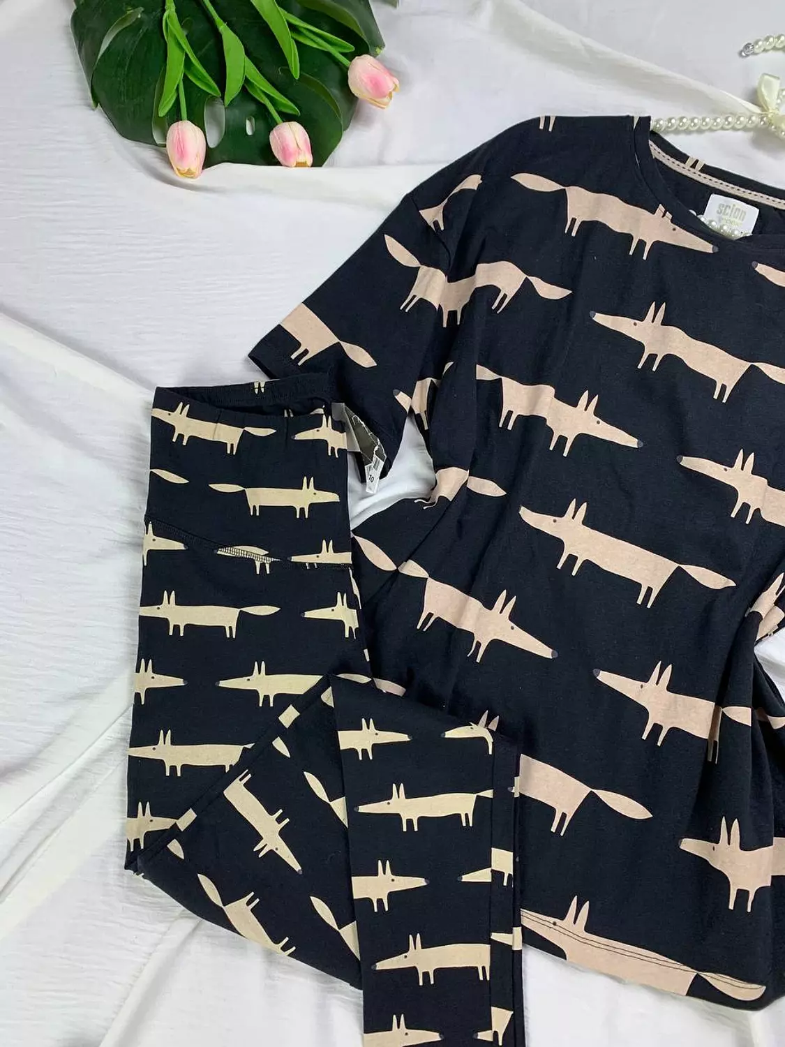 Oversized cotton maternal pijama set from next uk   Size 10 to 50:60 k   For 565 hover image