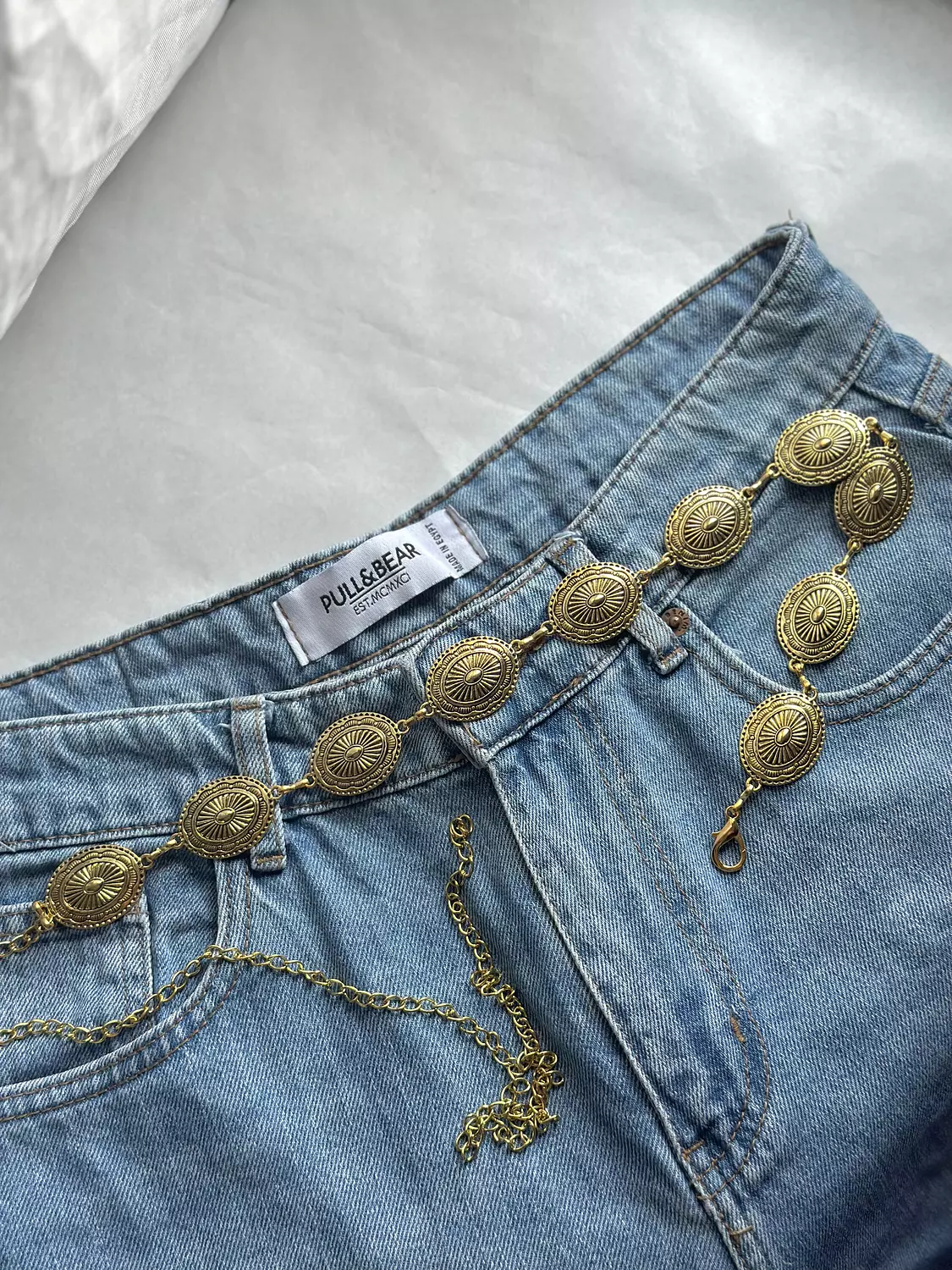 Oval Decor Gold Belt image