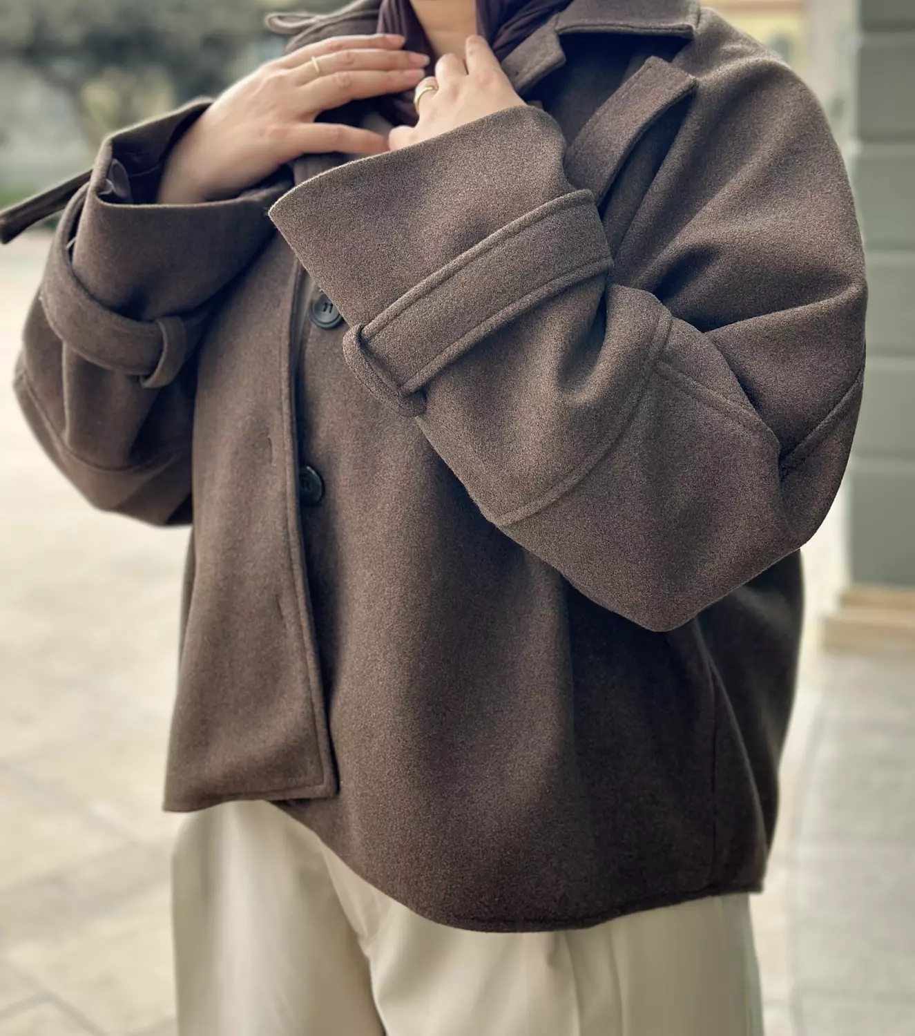 Snug Jacket - Brown 2